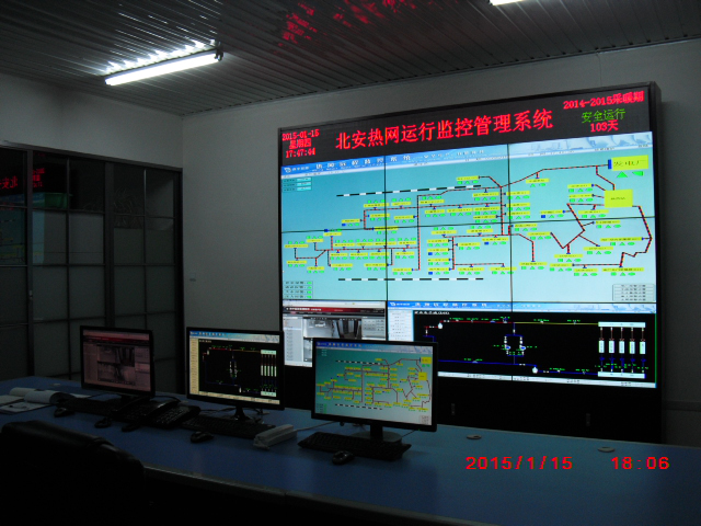 國電(diàn)北(běi)安北(běi)能熱力有限公司熱網遠程監控系統